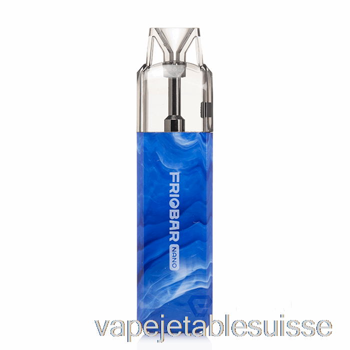 Vape Suisse Freemax Friobar Nano Système De Dosettes Jetables Bleu
